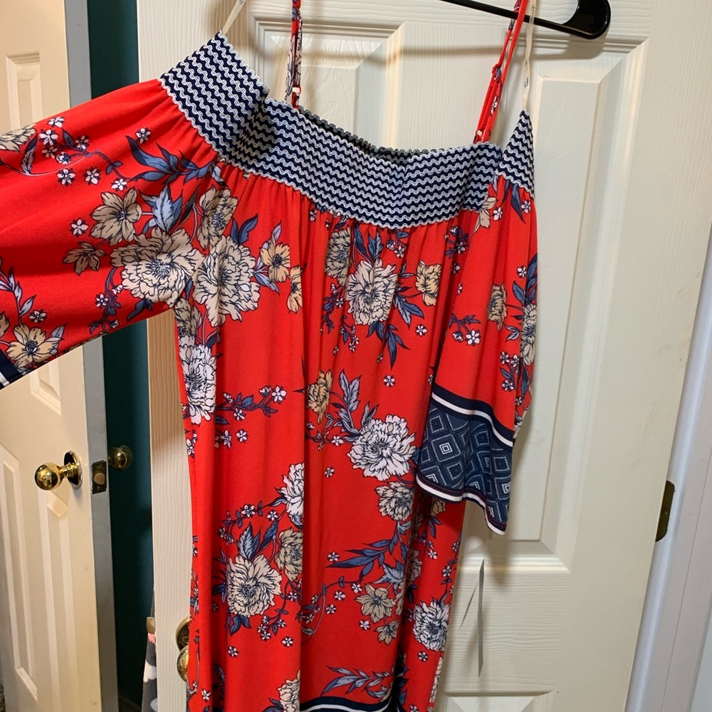 Off the shoulder dress
